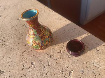 miniatura vaso smaltato