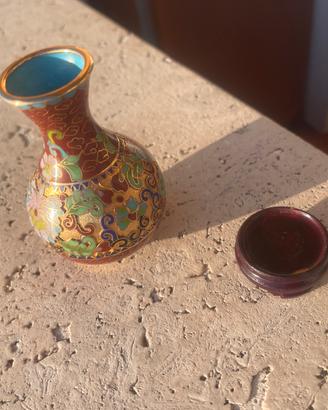 miniatura vaso smaltato