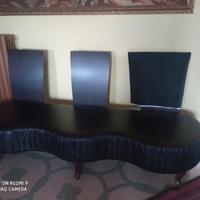 salottino vintage nero 