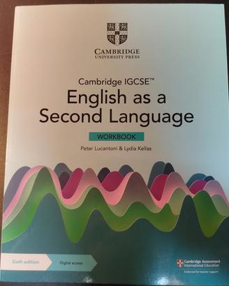 English as a second language WORKBOOK