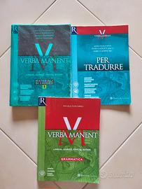 Libro scolastico Verba Manent