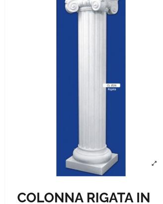 colonna in gesso 