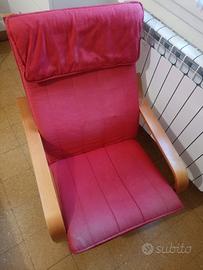 Poltrona a dondolo ikea