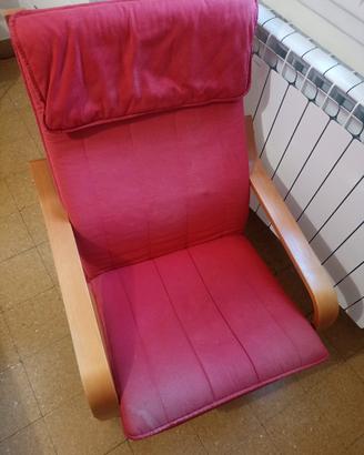 Poltrona a dondolo ikea