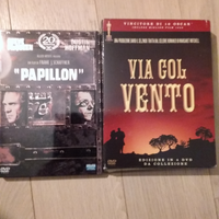 Dvd Papillon e Via col vento