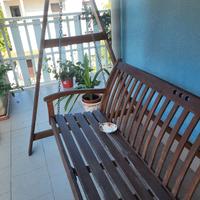 dondolo 4 posti legno 