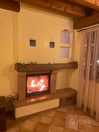 Rivestimento in marmo per caminetto