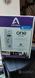 scheda audio apogee one