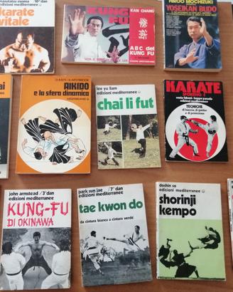 13 libri arti marziali, Karate, Kung Fu, Yoseikan 