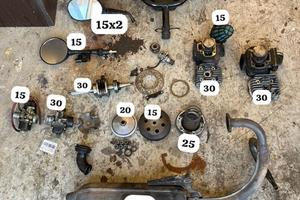 Smembro pezzi booster originali e non