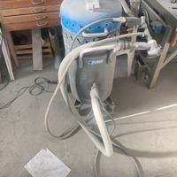 Sabbiatrice con aspirapolvere