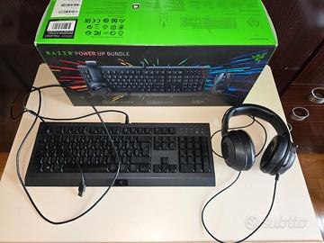 Bundle Razer Tastiera Cynosa Lite + Cuffie Kraken