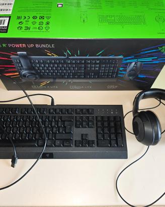 Bundle Razer Tastiera Cynosa Lite + Cuffie Kraken