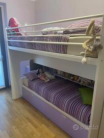 Letto a castello seminuovo