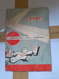 Libretto Fiat - Consigli agli Utenti 21 ed. 1966