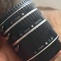 tubi di prolunga macchina fotografica