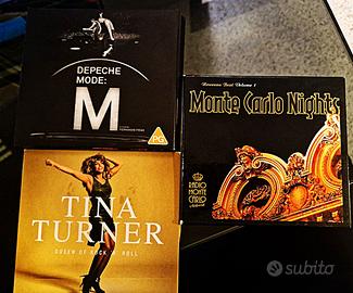 3CD/DVD DEPECHE MODE+TINA TURNER+MONTECARLO NIGHTS