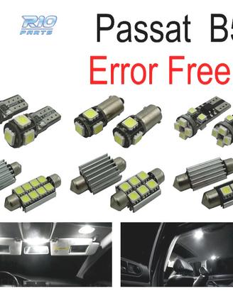 KIT 17 LAMPADE LED INTERNE PER VOLKSWAGEN VW PASSA