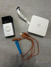 Ring video doorbell 2 gen + intercom kit completo