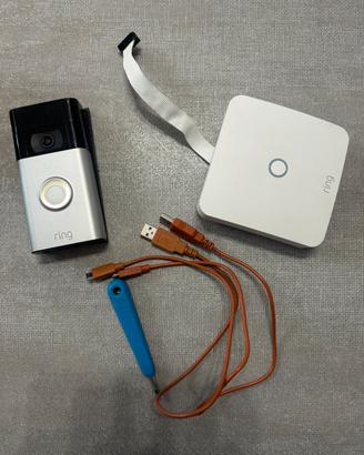 Ring video doorbell 2 gen + intercom kit completo