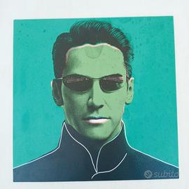 Quadro Icone Pop Art Rock 30x30 cm Andy Warhol