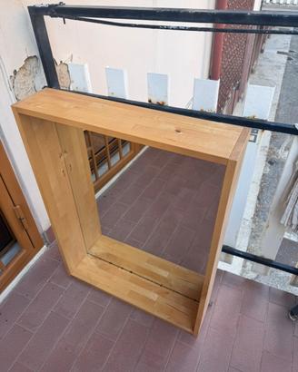 Specchio bagno 80x60x14cm con luce