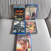 Giochi PS2: Killzone, Tomb Raider, Tekken