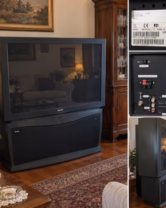 televisore philiphs con impianto stereo