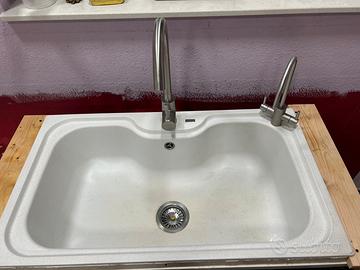 Lavello Franke Fragranite 86x50 bianco qualità top