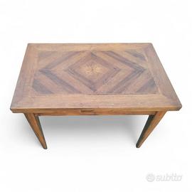 Tavolo classico artigianale 100 x70 allungabile