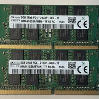 RAM laptop DDR4 SODIMM 2x8 GB 2133MHz - TOT 16GB