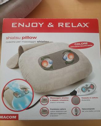 Cuscino massaggio cervicale shiatsu Macom