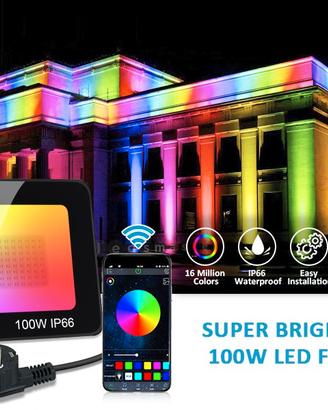 Faro LED 100 W RGB