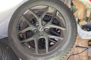 Cerchi Borbet 17'' con pneumatici invernali 225/55