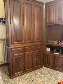 Mobile salotto in castagno