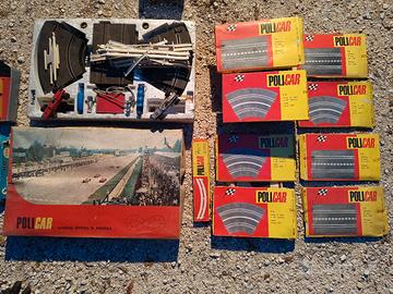 pista macchine auto policar politoys vintage