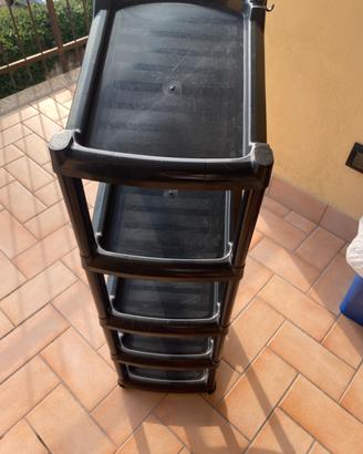 Scarpiera in plastica