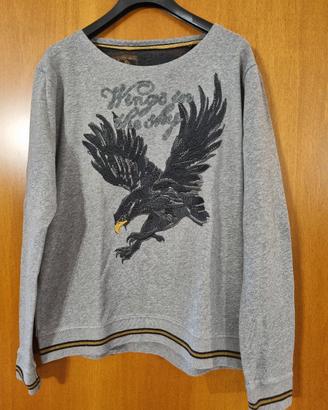 Felpa grigia Aeronautica Militare 