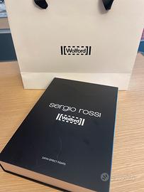 Collant satin effetto tights sergio rossi/wolford