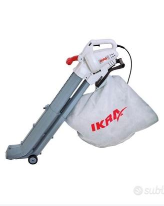 Aspiratore trituratore soffiatore elettrico IKRA