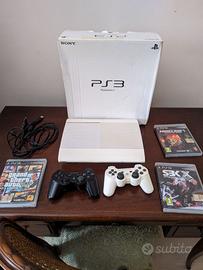 PlayStation 3 super slim bianca edizione limitata