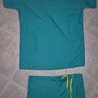 Divisa scrub medico infermiere completo sanitario
