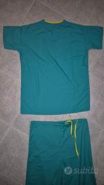 Divisa scrub medico infermiere completo sanitario