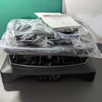 Piastra elettrica antiaderente con accessori