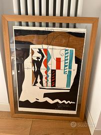 Le Corbusier Le Modulor litografia numerata