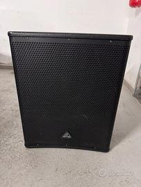 Subwoofer behringer dr 18”