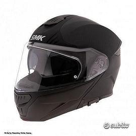 SMK Casco Modulare Gullwing - Nero Opaco -