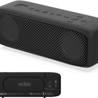 NOBIS Cassa Bluetooth 20W, Impermeabile, Nero