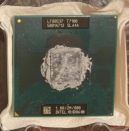 Cpu per notebook T7100 core2 duo 1,8GHz  socket P