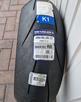 Gomma Moto Mescola Metzeler Racetec RR 200/55 K1